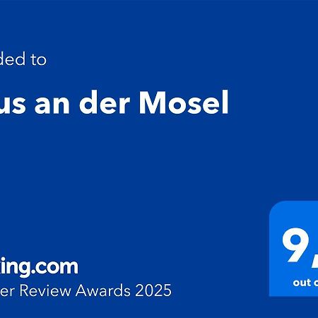 Apartament Haus An Der Mosel Bernkastel-Kues Zewnętrze zdjęcie